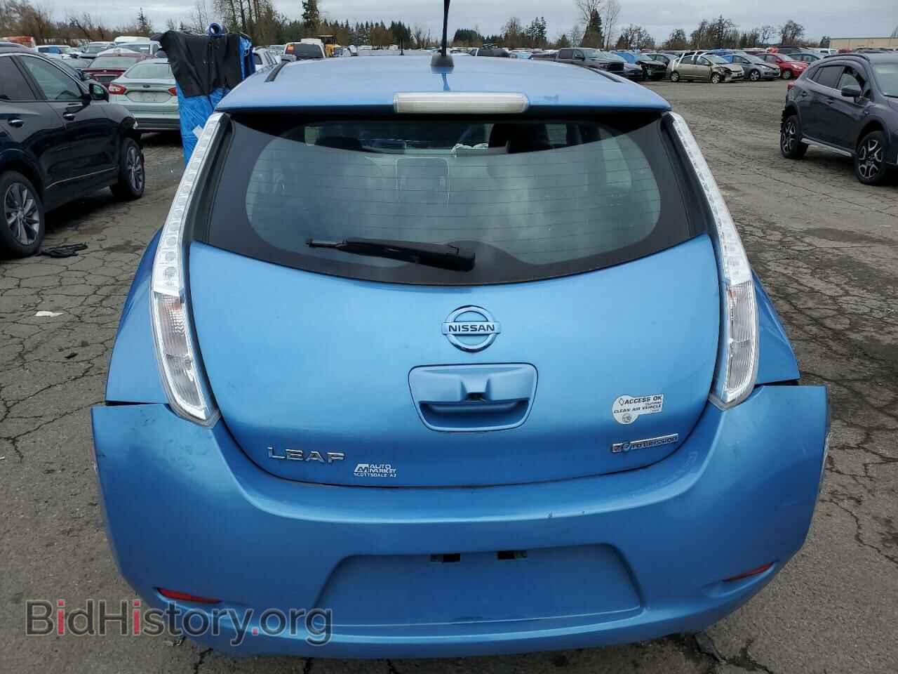 2013 NISSAN LEAF - VIN: 1N4AZ0CP4DC414492 - Фото 6