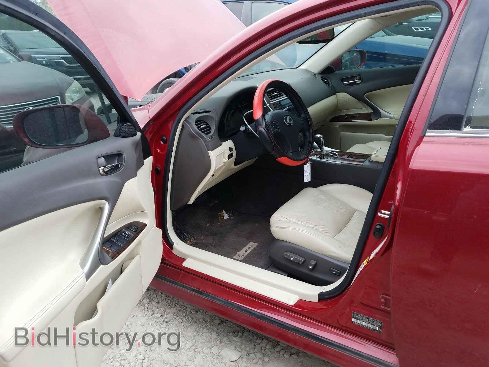 2010 LEXUS IS - VIN: JTHBF5C20A5123110 - Фото 9