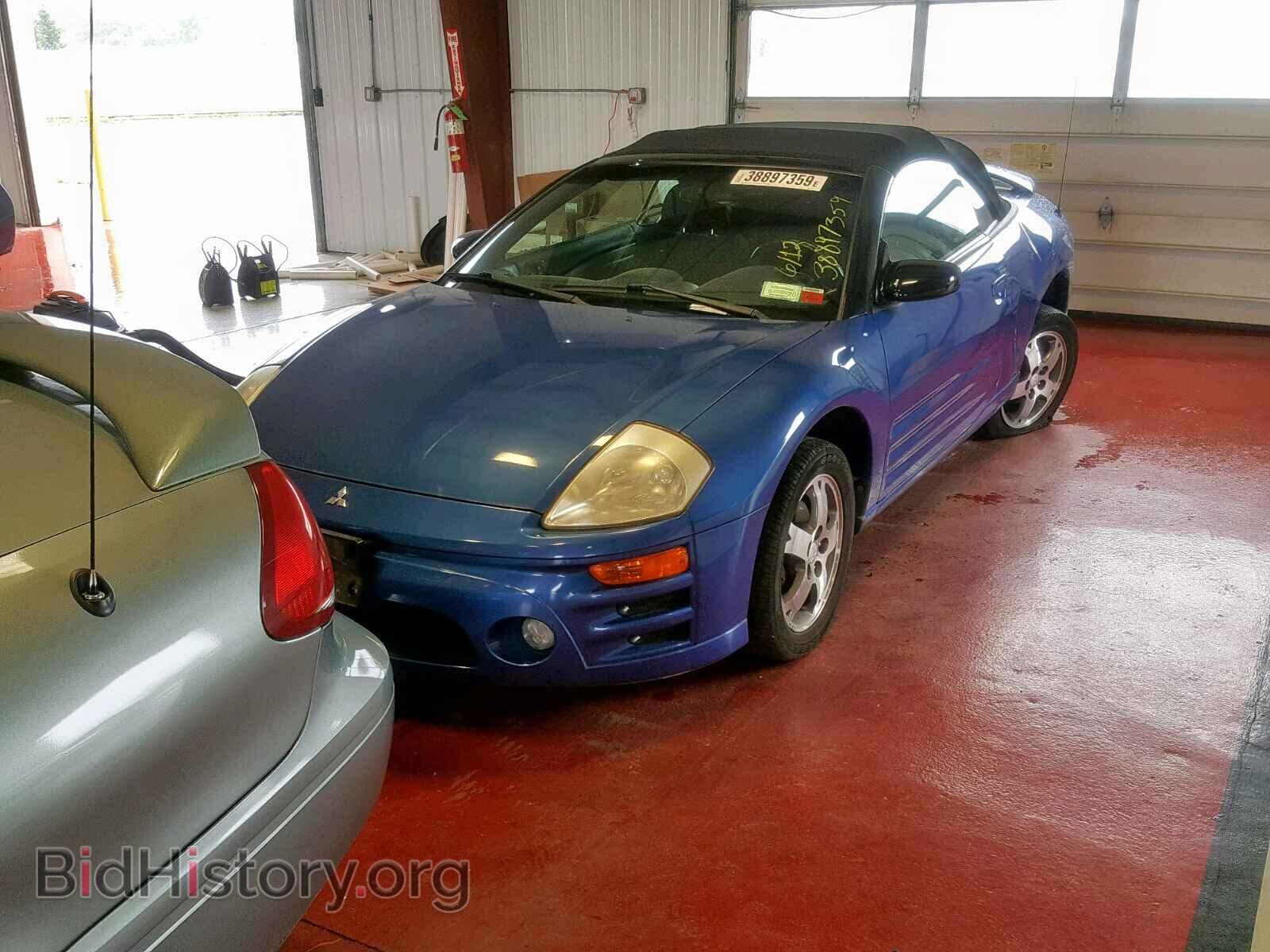 2005 MITSUBISHI ECLIPSE - VIN: 4A3AE45G95E021150 - Фото 2