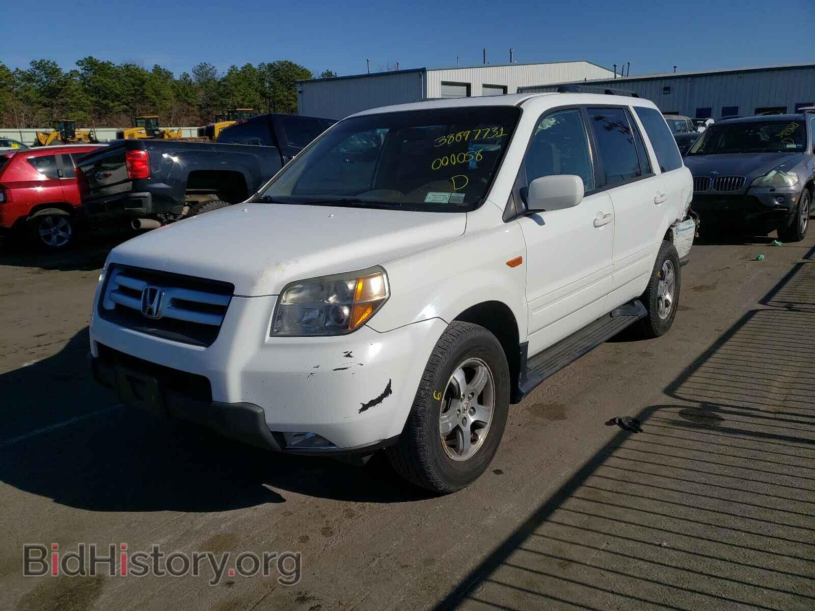 2007 HONDA PILOT - VIN: 5FNYF18537B000058 - Фото 2
