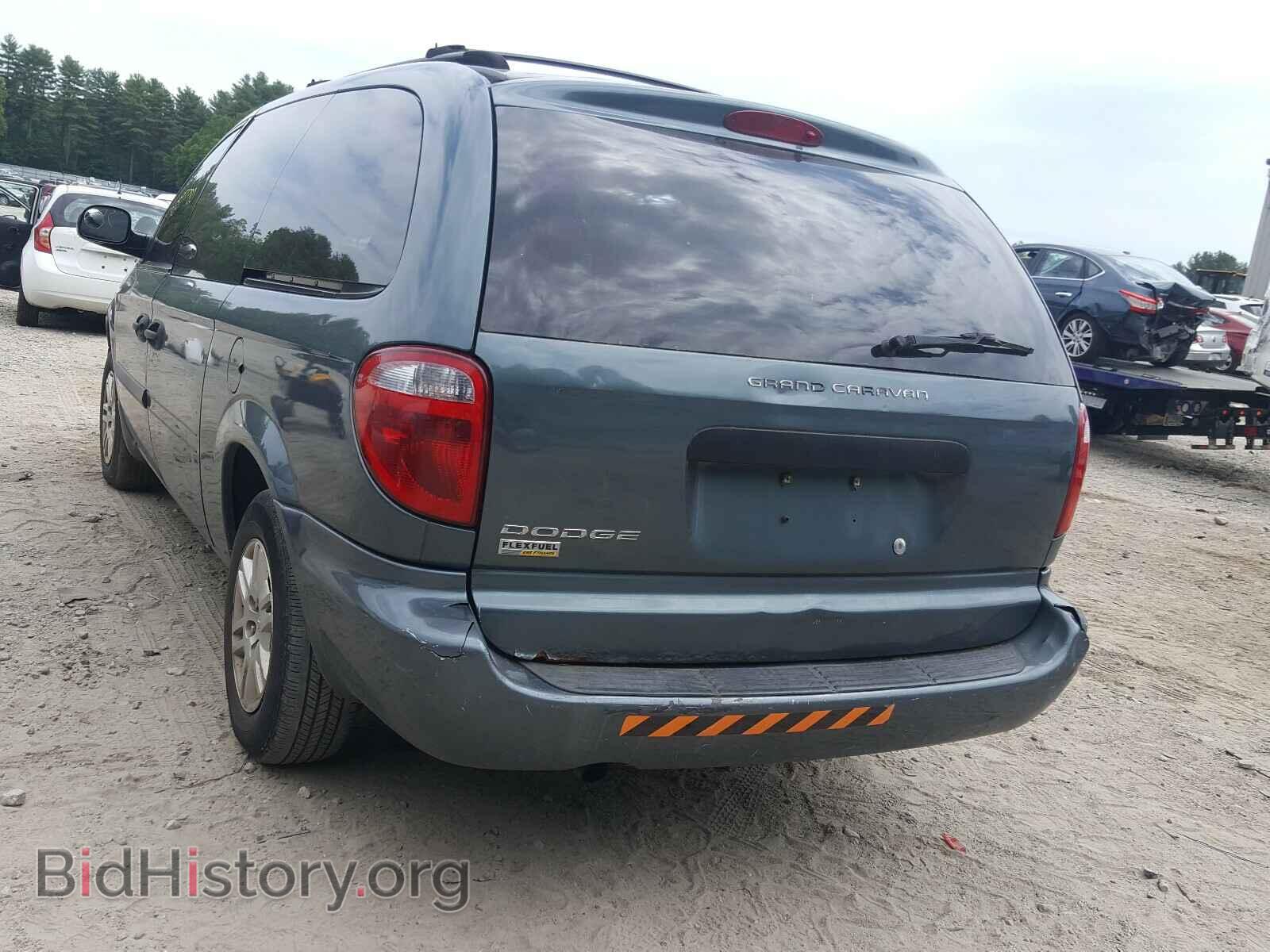 2007 DODGE CARAVAN - VIN: 1D4GP24E17B181946 - Фото 3