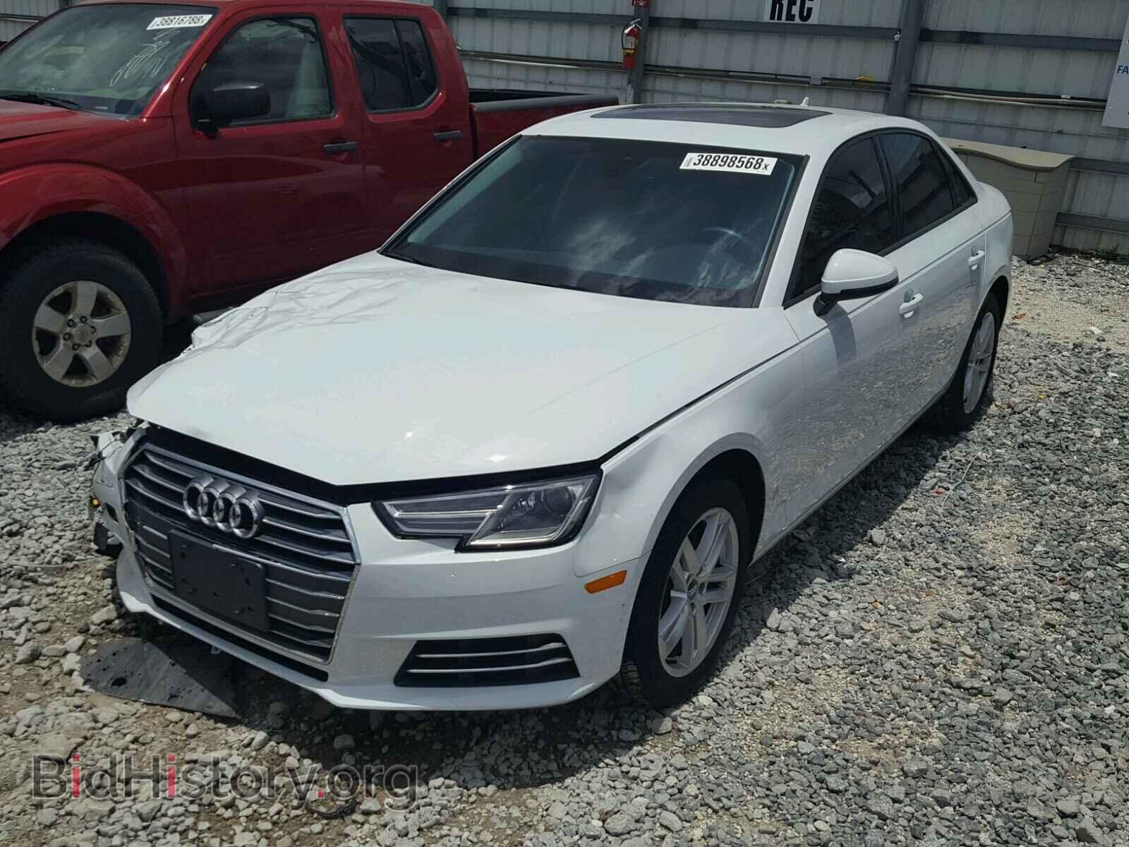 2017 AUDI A4 - VIN: WAUGMAF40HN049214 - Фото 2