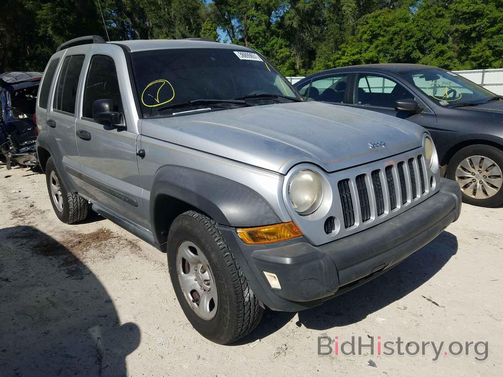 Photo 1J4GK48K36W185019 - JEEP LIBERTY 2006