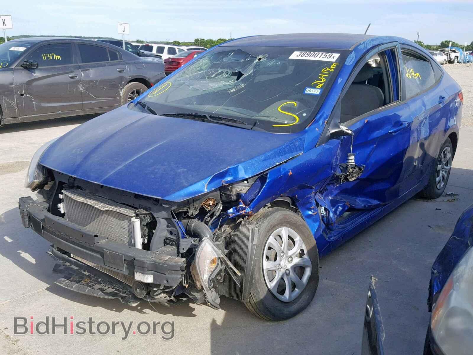 2013 HYUNDAI ACCENT - VIN: KMHCT4AE6DU560301 - Фото 2