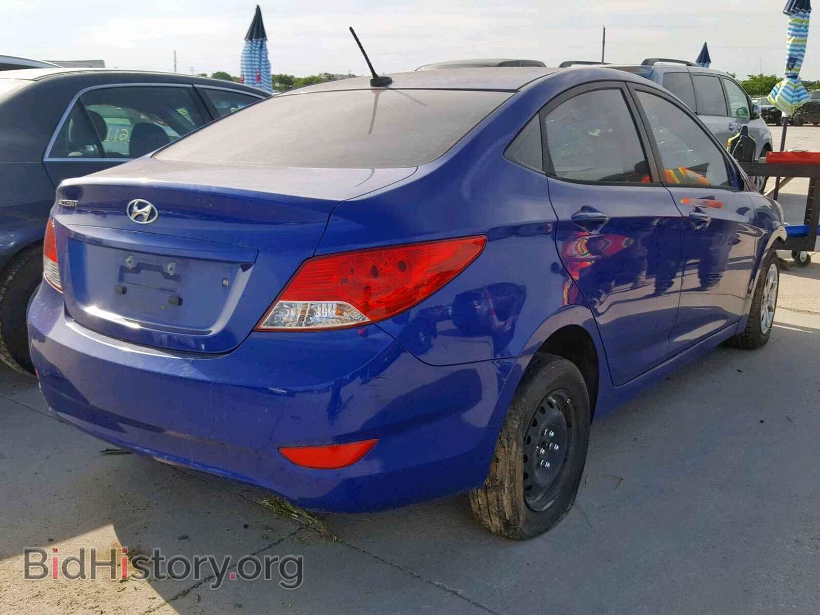 2013 HYUNDAI ACCENT - VIN: KMHCT4AE6DU560301 - Фото 4