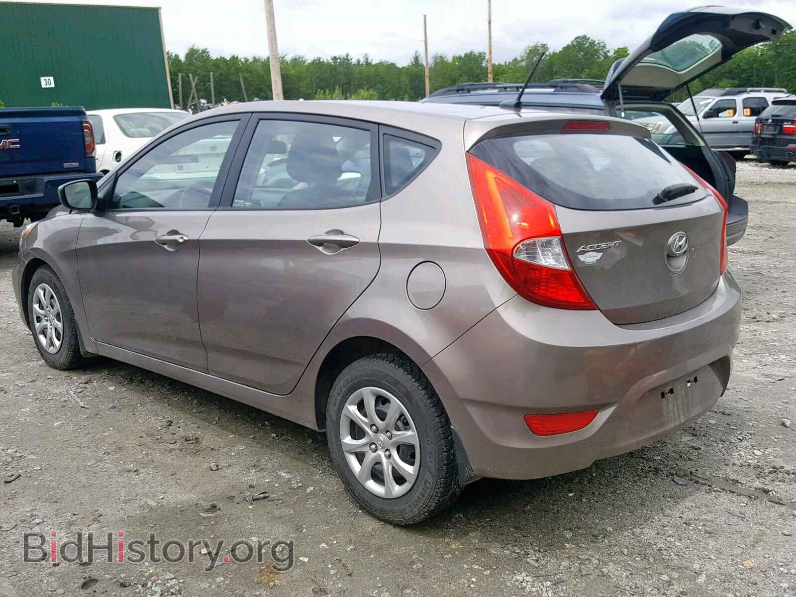 2013 HYUNDAI ACCENT - VIN: KMHCT5AE5DU128918 - Фото 3