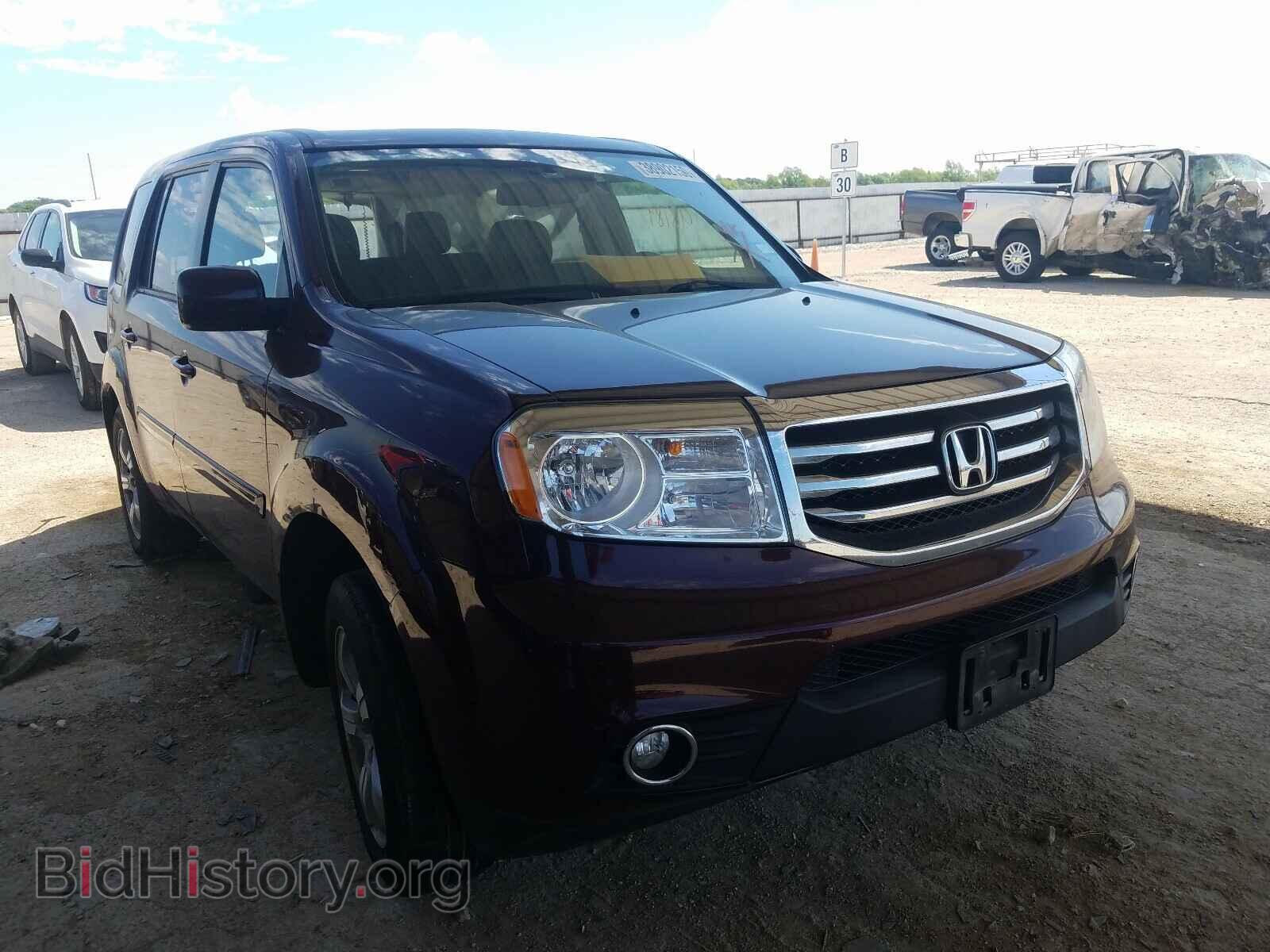 Фотография 5FNYF3H57EB017809 - HONDA PILOT 2014