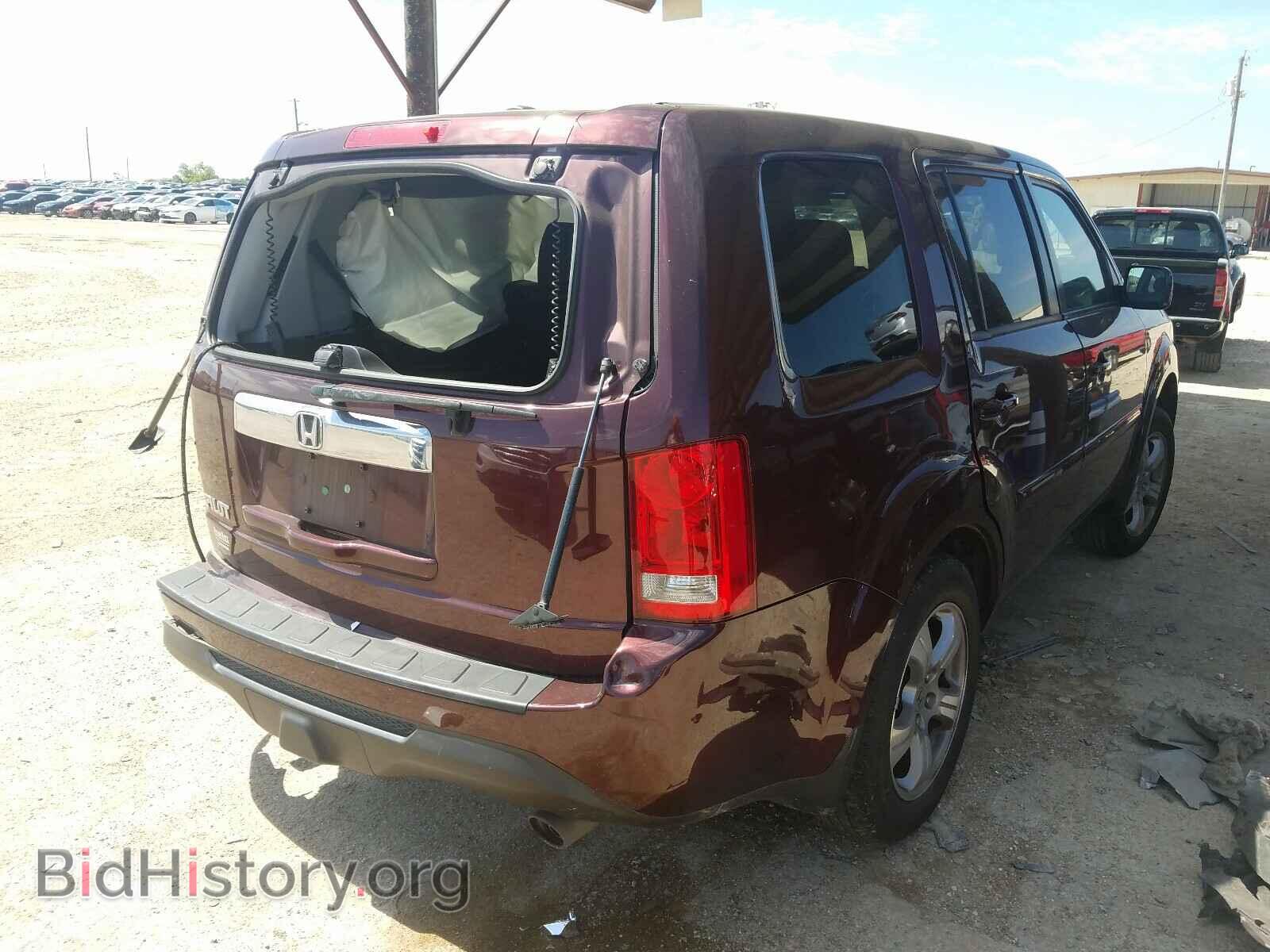 2014 HONDA PILOT - VIN: 5FNYF3H57EB017809 - Фото 4