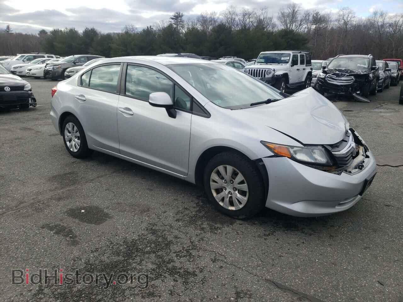 2012 HONDA CIVIC - VIN: 2HGFB2F54CH607183 - Фото 4