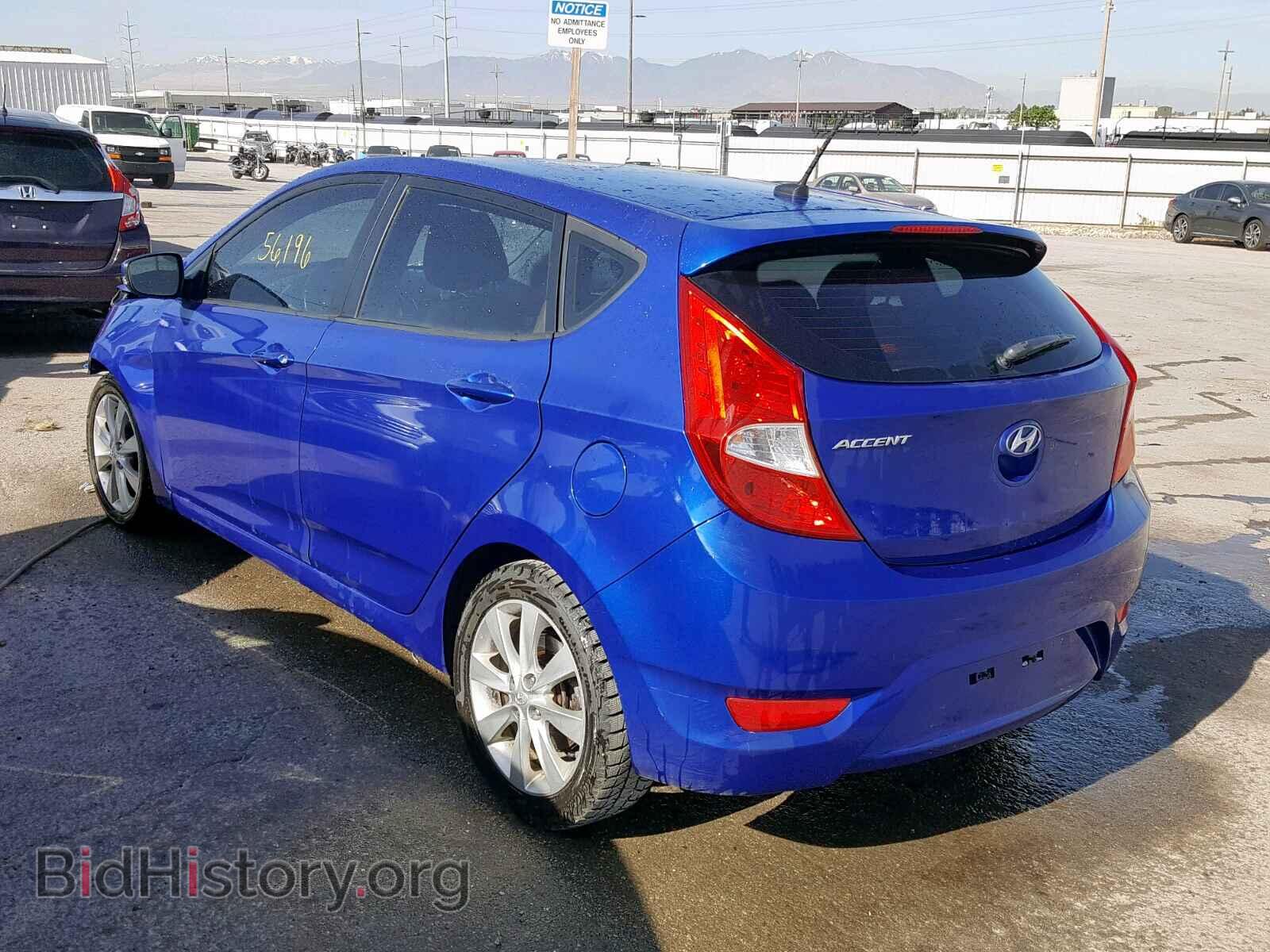 2013 HYUNDAI ACCENT - VIN: KMHCU5AE3DU059949 - Фото 3
