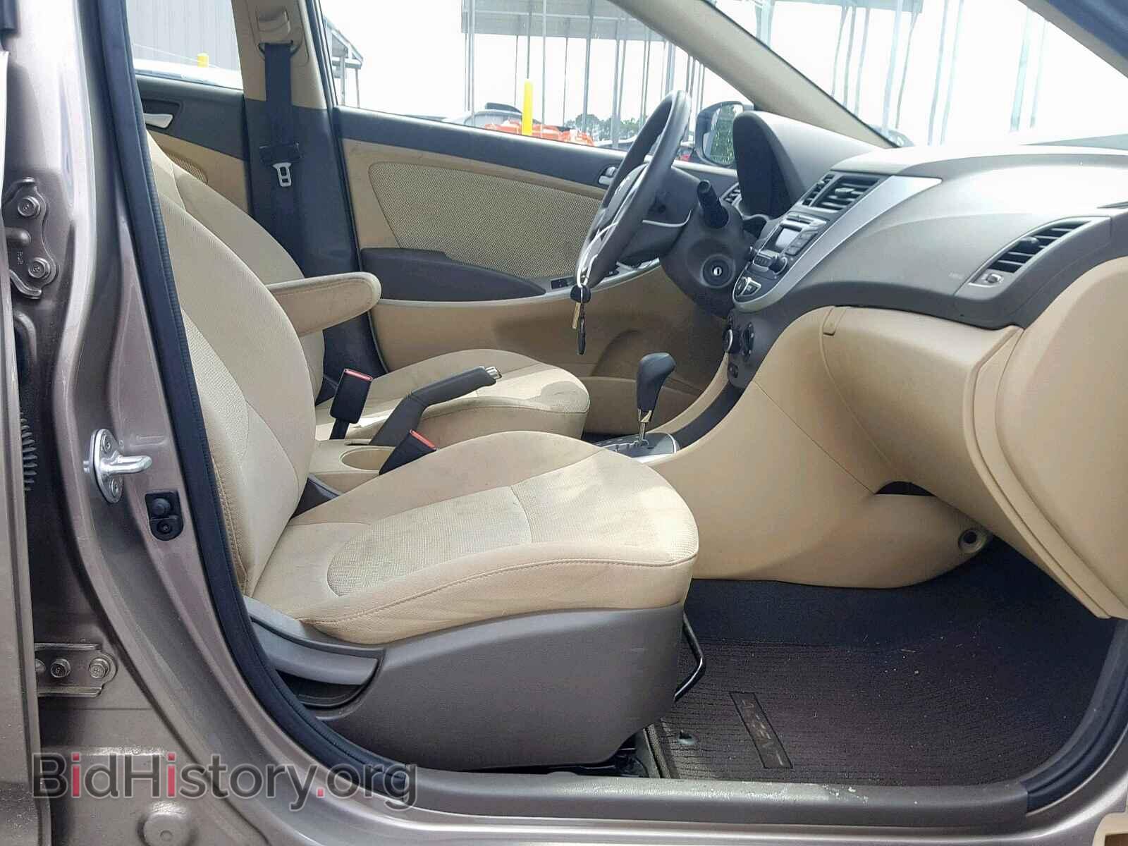2014 HYUNDAI ACCENT - VIN: KMHCT4AE8EU720521 - Фото 5