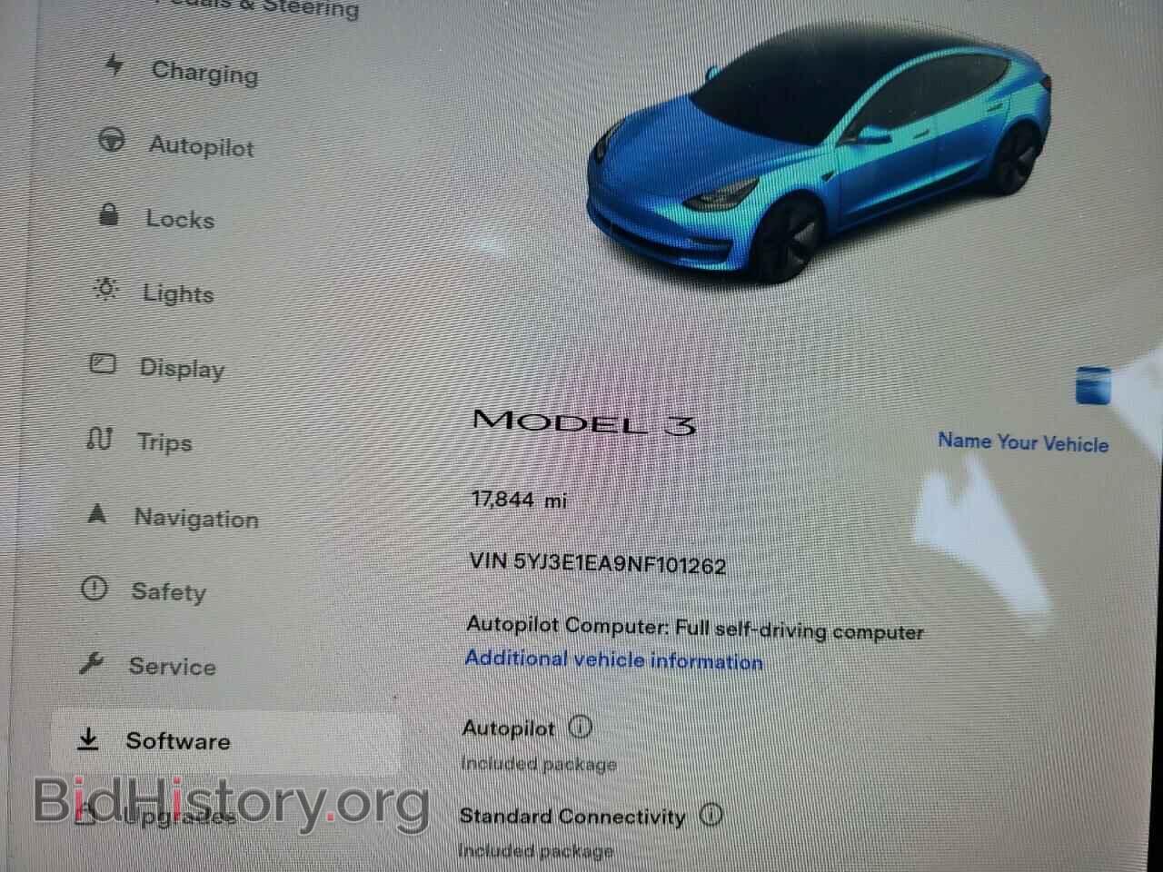 2022 TESLA MODEL 3 - VIN: 5YJ3E1EA9NF101262 - Фото 9