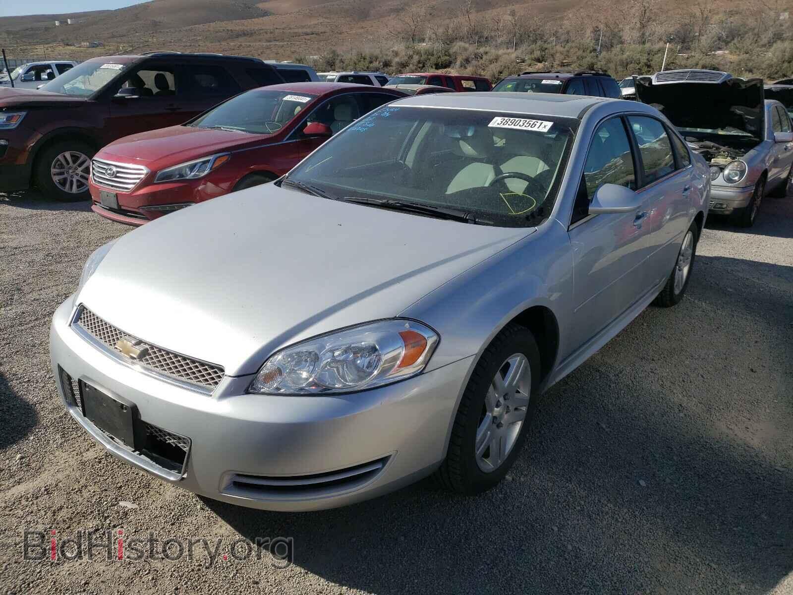 2012 CHEVROLET IMPALA - VIN: 2G1WG5E38C1254871 - Фото 2