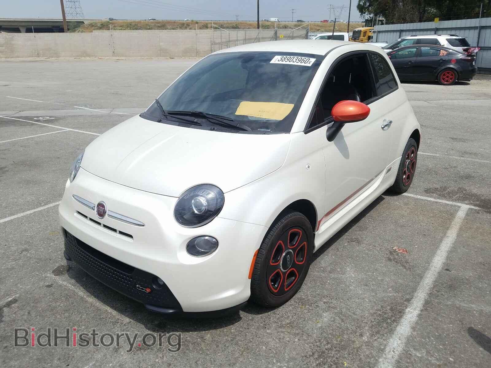 2017 FIAT 500 - VIN: 3C3CFFGE3HT505825 - Фото 2