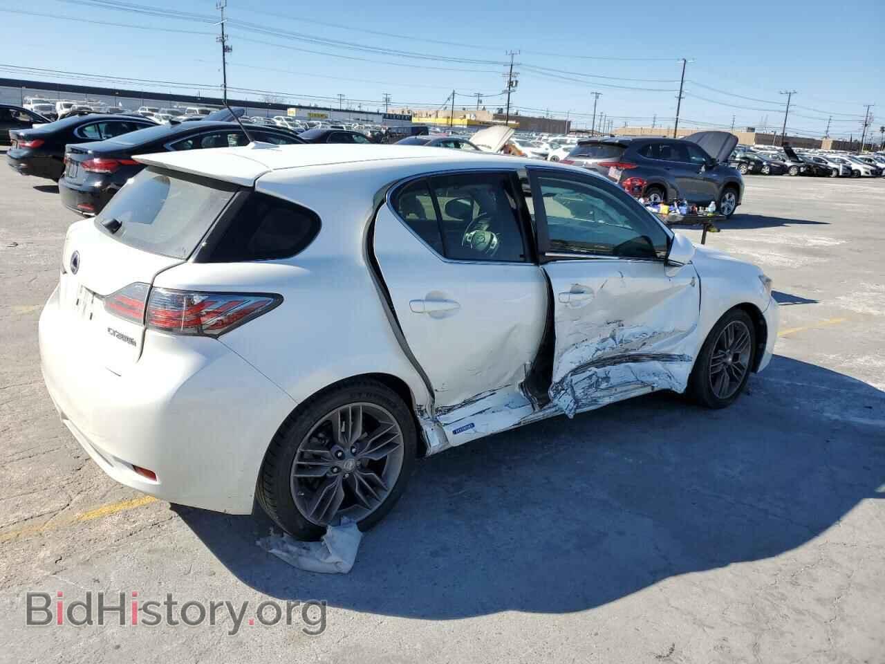 2013 LEXUS CT 200 - VIN: JTHKD5BH7D2164271 - Фото 3