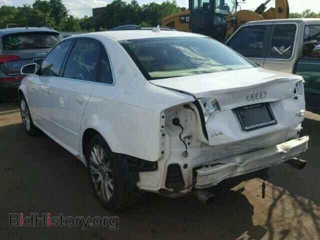 2008 AUDI A4 - VIN: WAUDF78E78A164096 - Фото 3