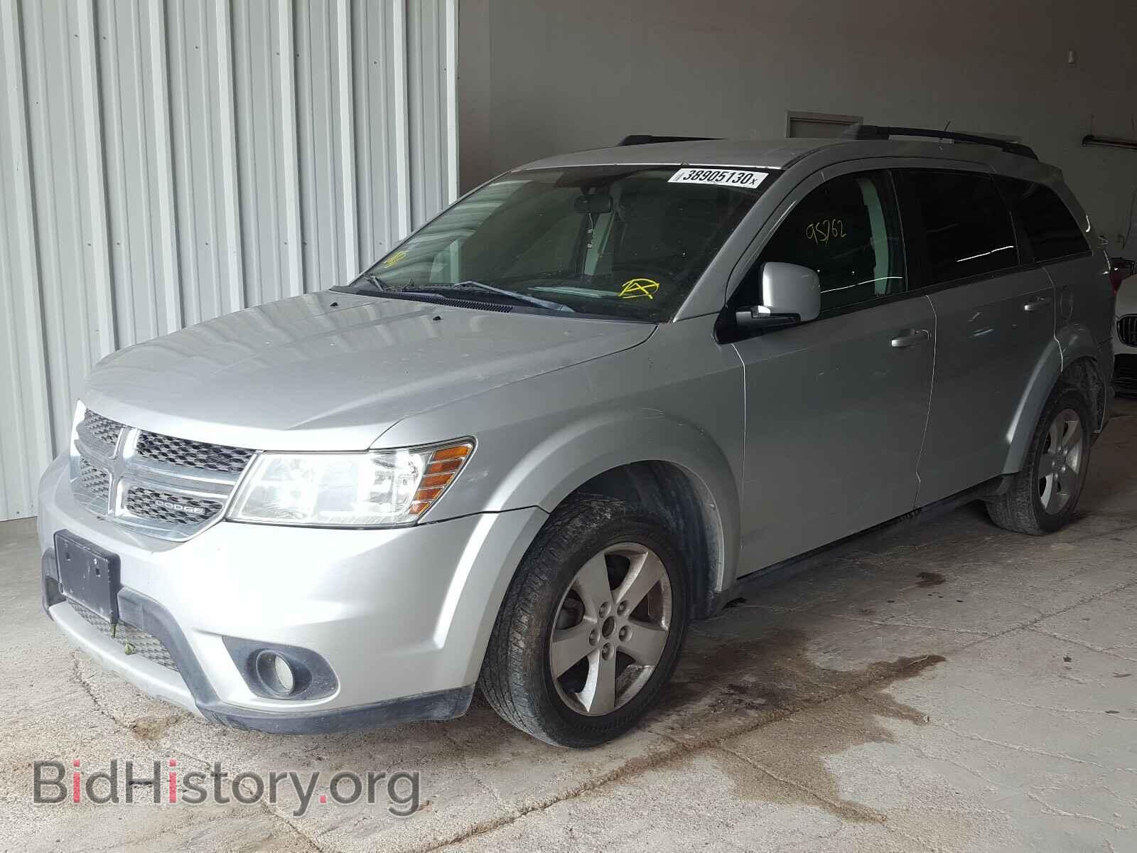 2012 DODGE JOURNEY - VIN: 3C4PDCBG9CT165972 - Фото 2