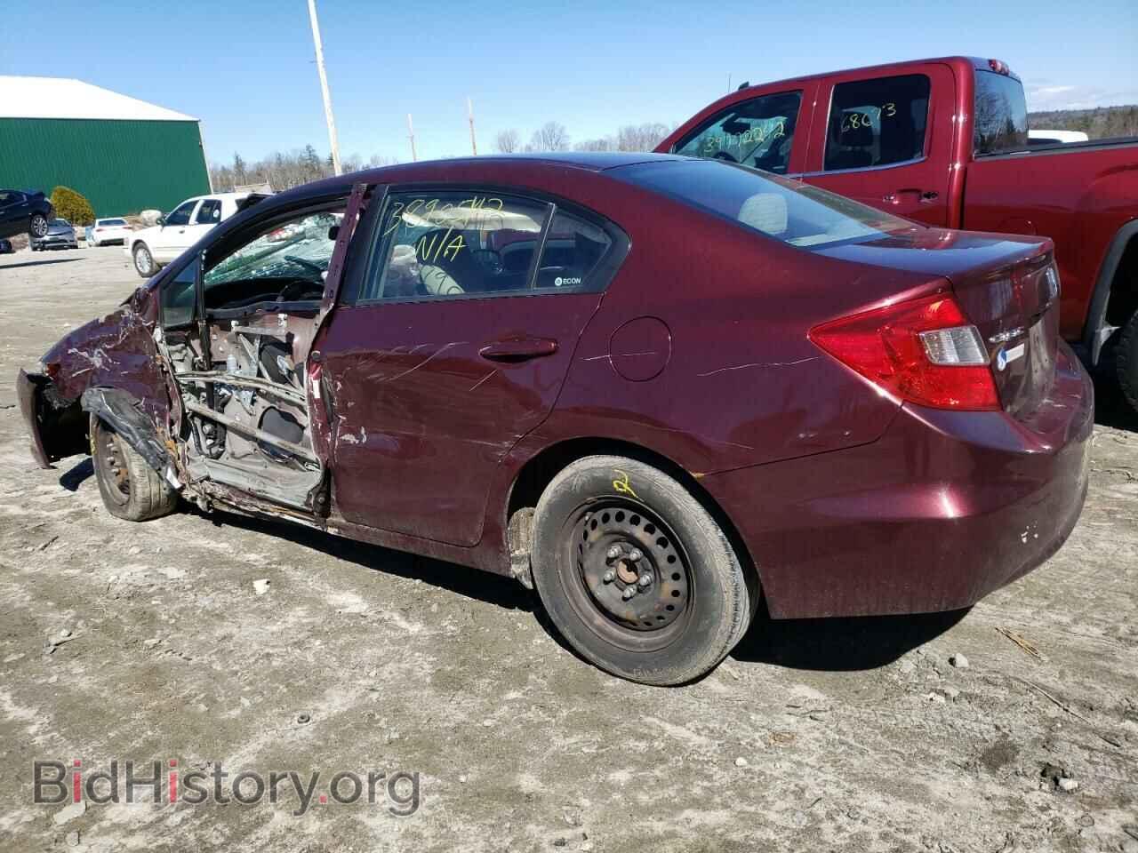 2012 HONDA CIVIC - VIN: 19XFB2E51CE057758 - Фото 3