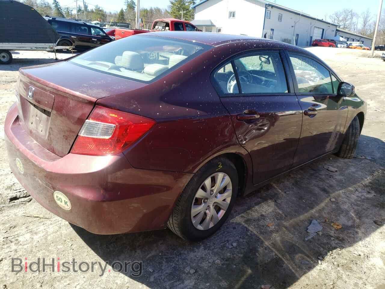 2012 HONDA CIVIC - VIN: 19XFB2E51CE057758 - Фото 4