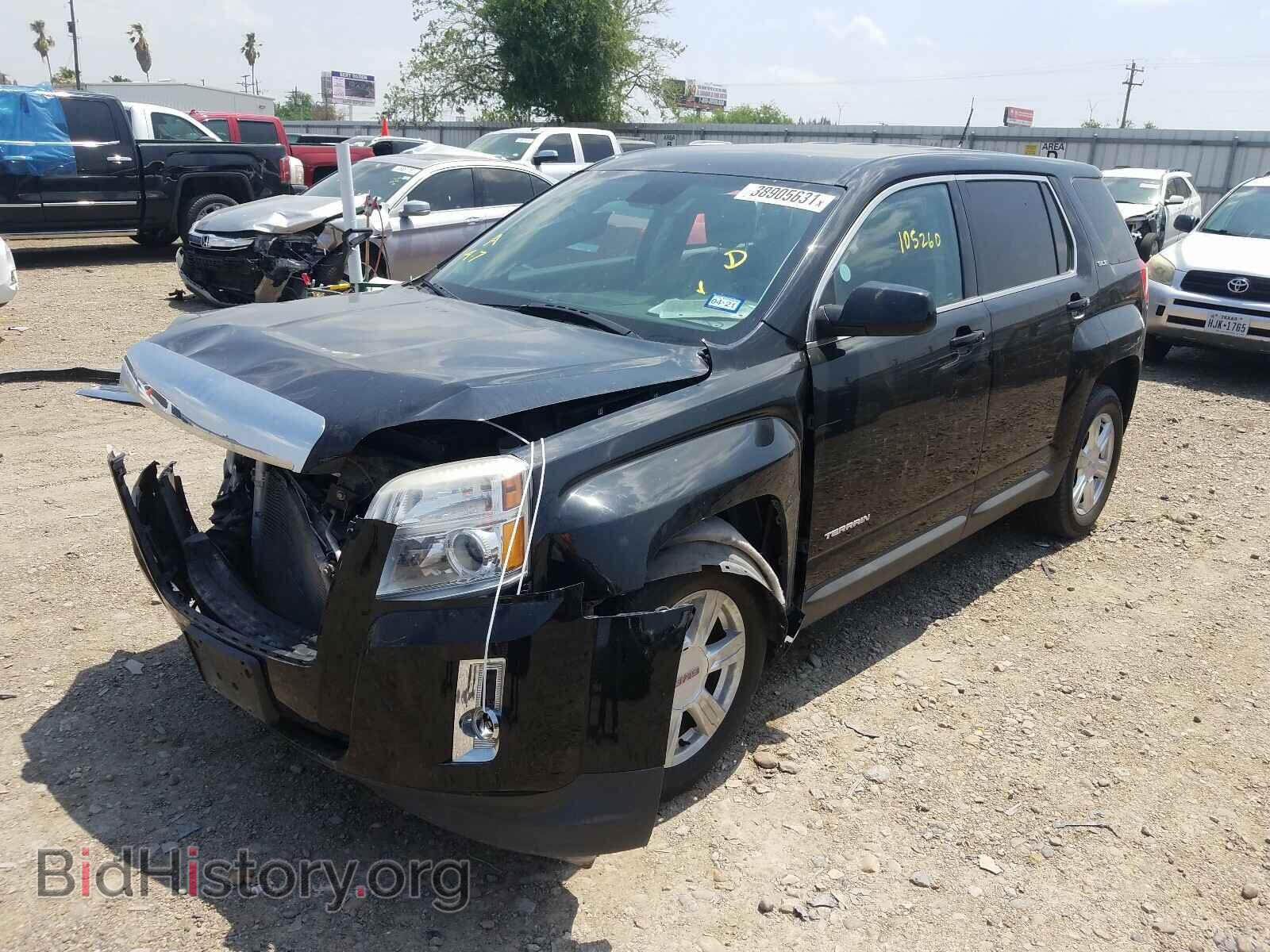 2014 GMC TERRAIN - VIN: 2GKALMEK9E6376552 - Фото 2