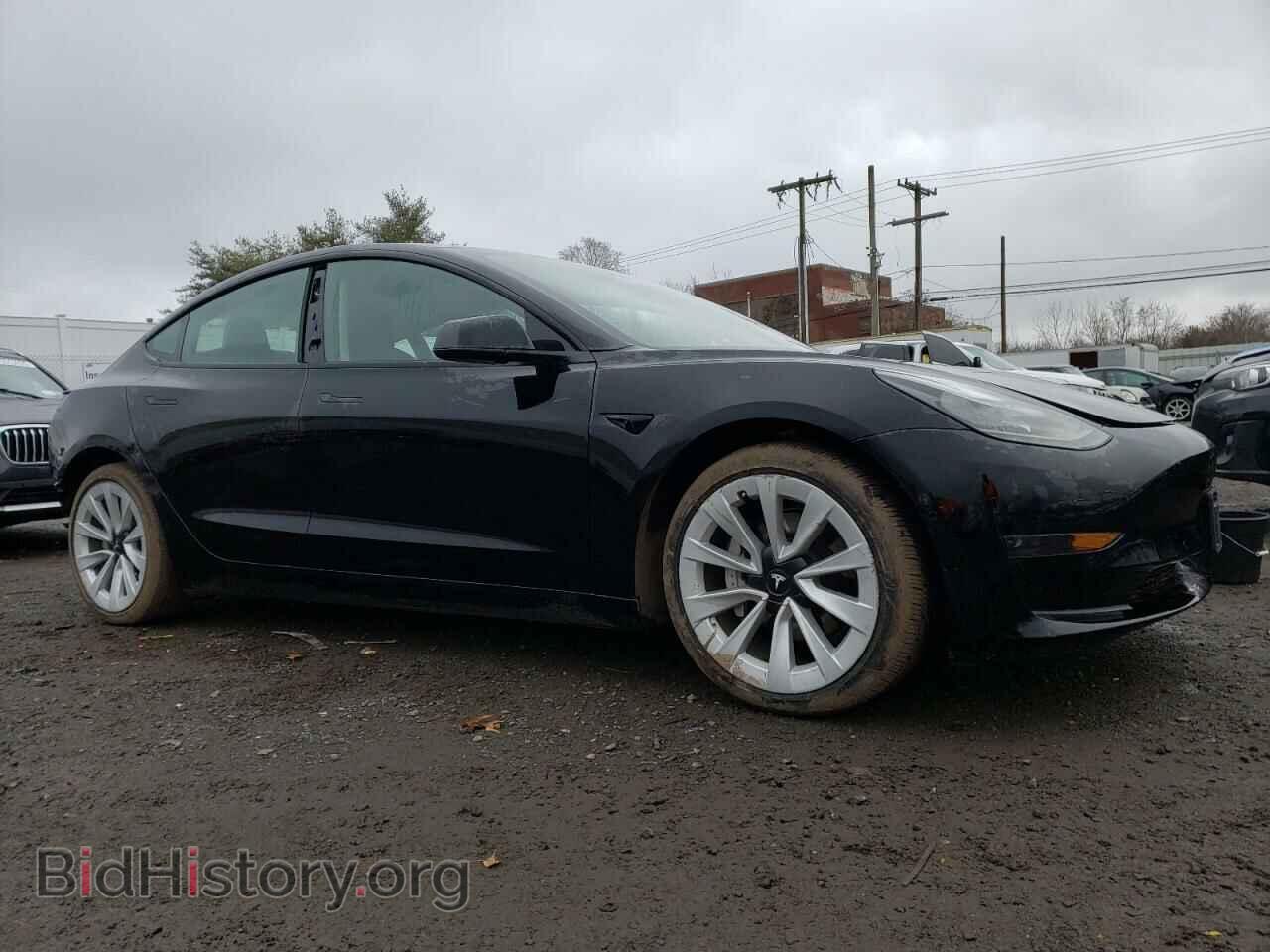 2022 TESLA MODEL 3 - VIN: 5YJ3E1EA4NF370012 - Фото 4