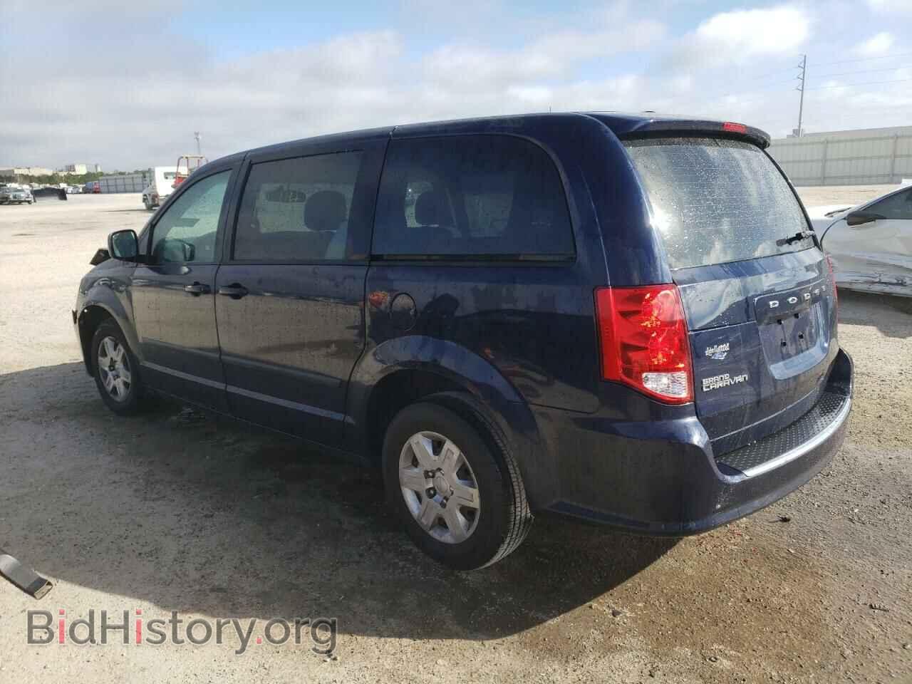 2013 DODGE CARAVAN - VIN: 2C4RDGBG2DR652578 - Фото 2