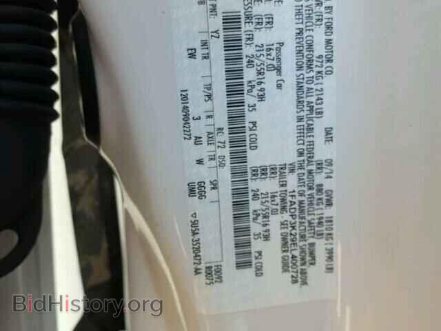 2014 FORD FOCUS - VIN: 1FADP3K29EL400728 - Photo 10