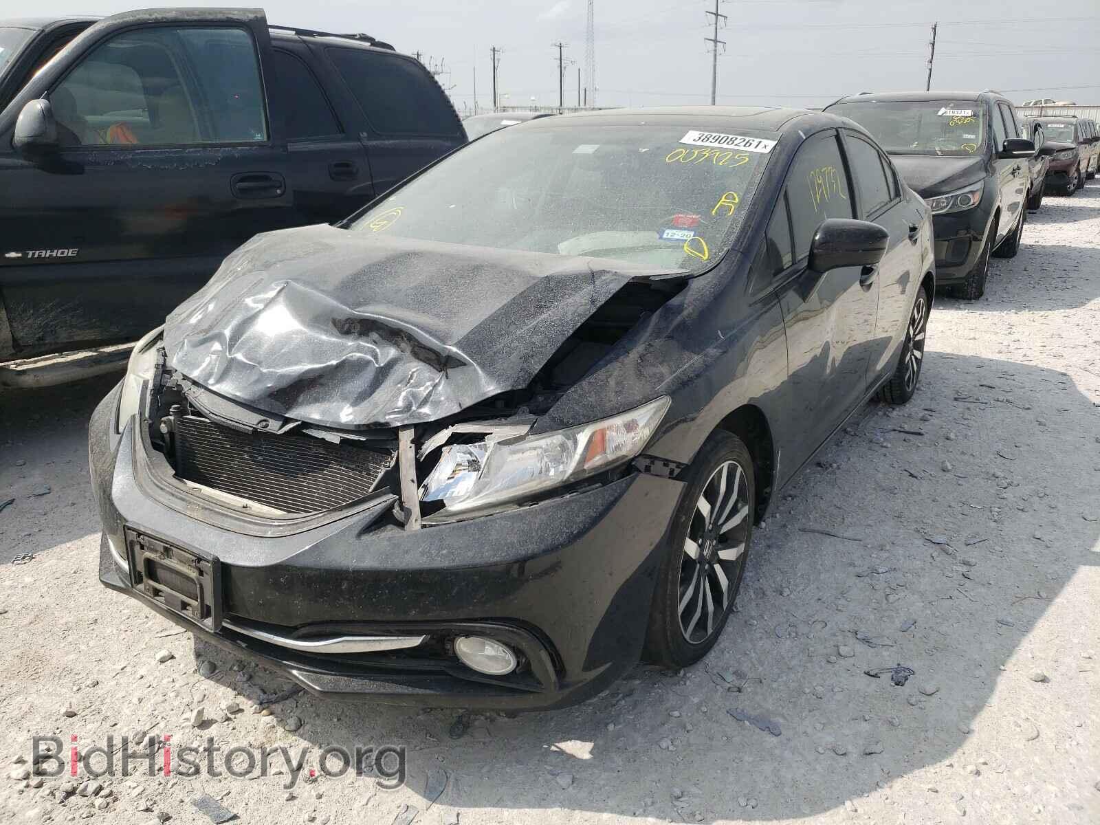 2015 HONDA CIVIC - VIN: 19XFB2F92FE003925 - Фото 2