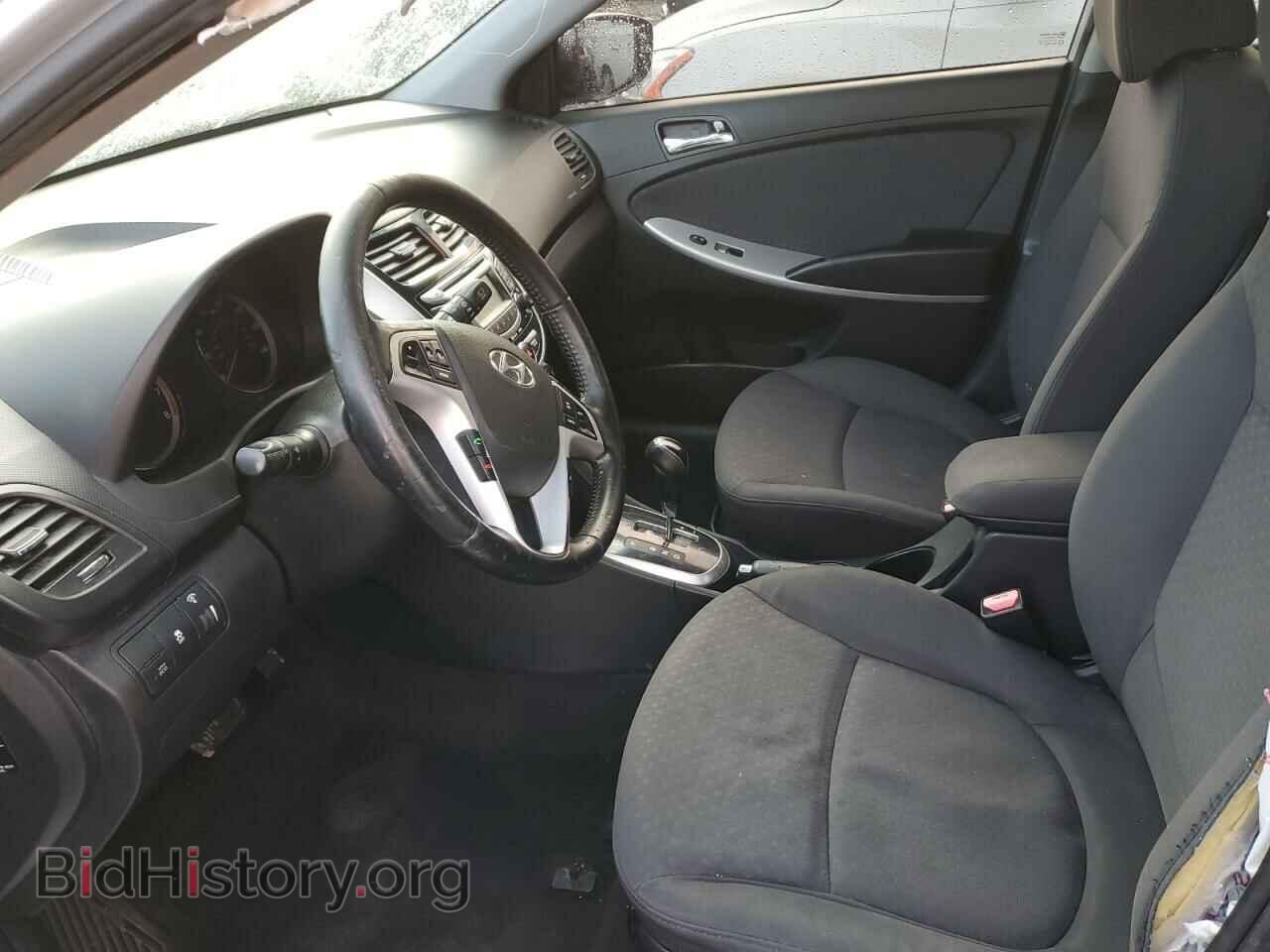 2012 HYUNDAI ACCENT - VIN: KMHCU5AEXCU019205 - Фото 7