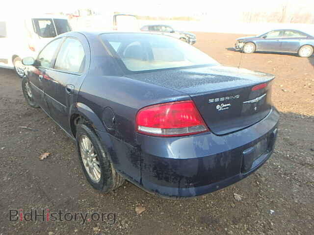 2004 CHRYSLER SEBRING - VIN: 1C3EL56R34N300094 - Фото 3