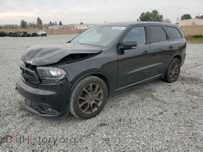 2016 Dodge DURANGO R/T, черный — VIN 1C4SDHCT8GC301500, Copart