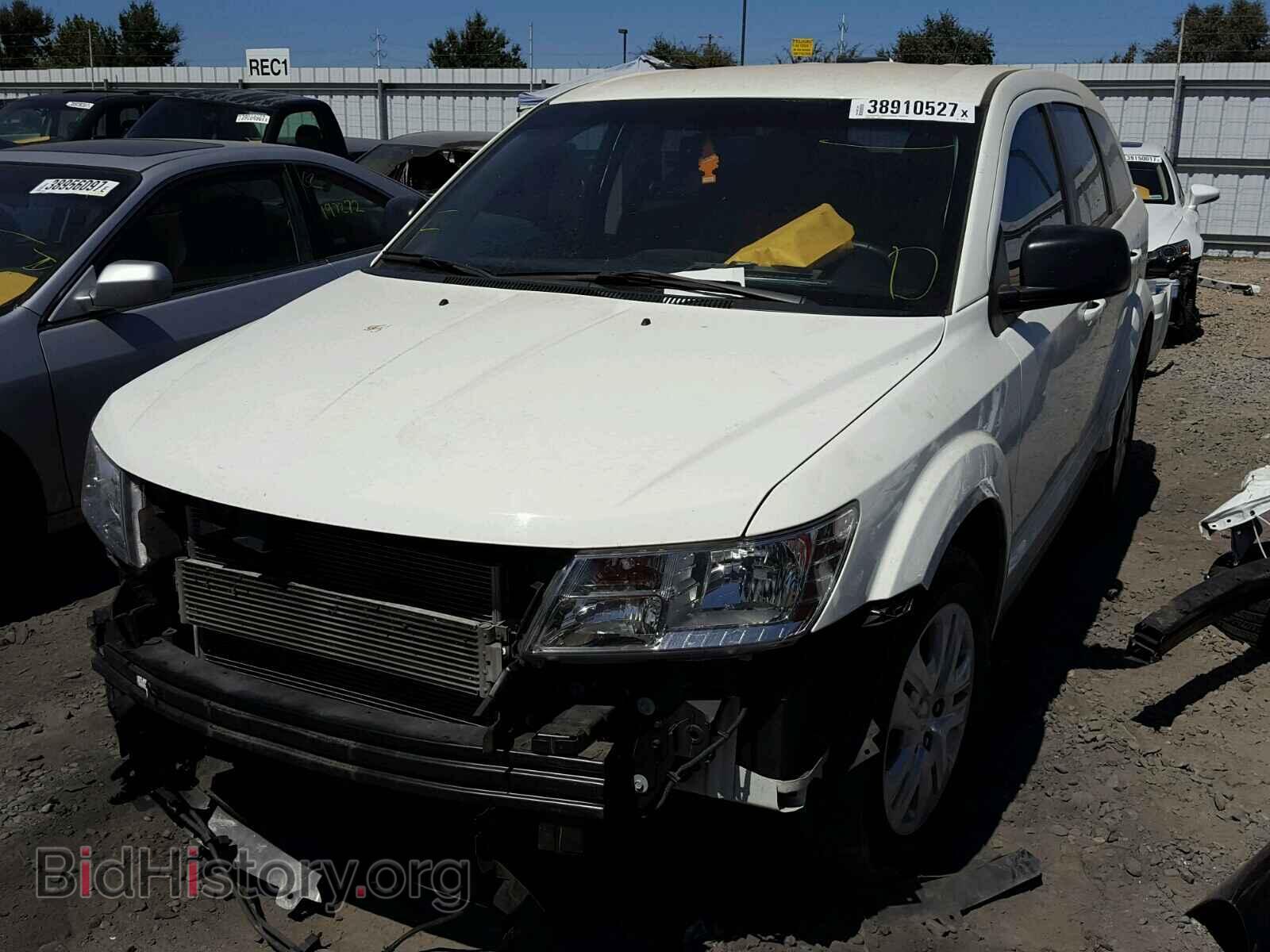 2014 DODGE JOURNEY - VIN: 3C4PDCAB5ET163984 - Фото 2
