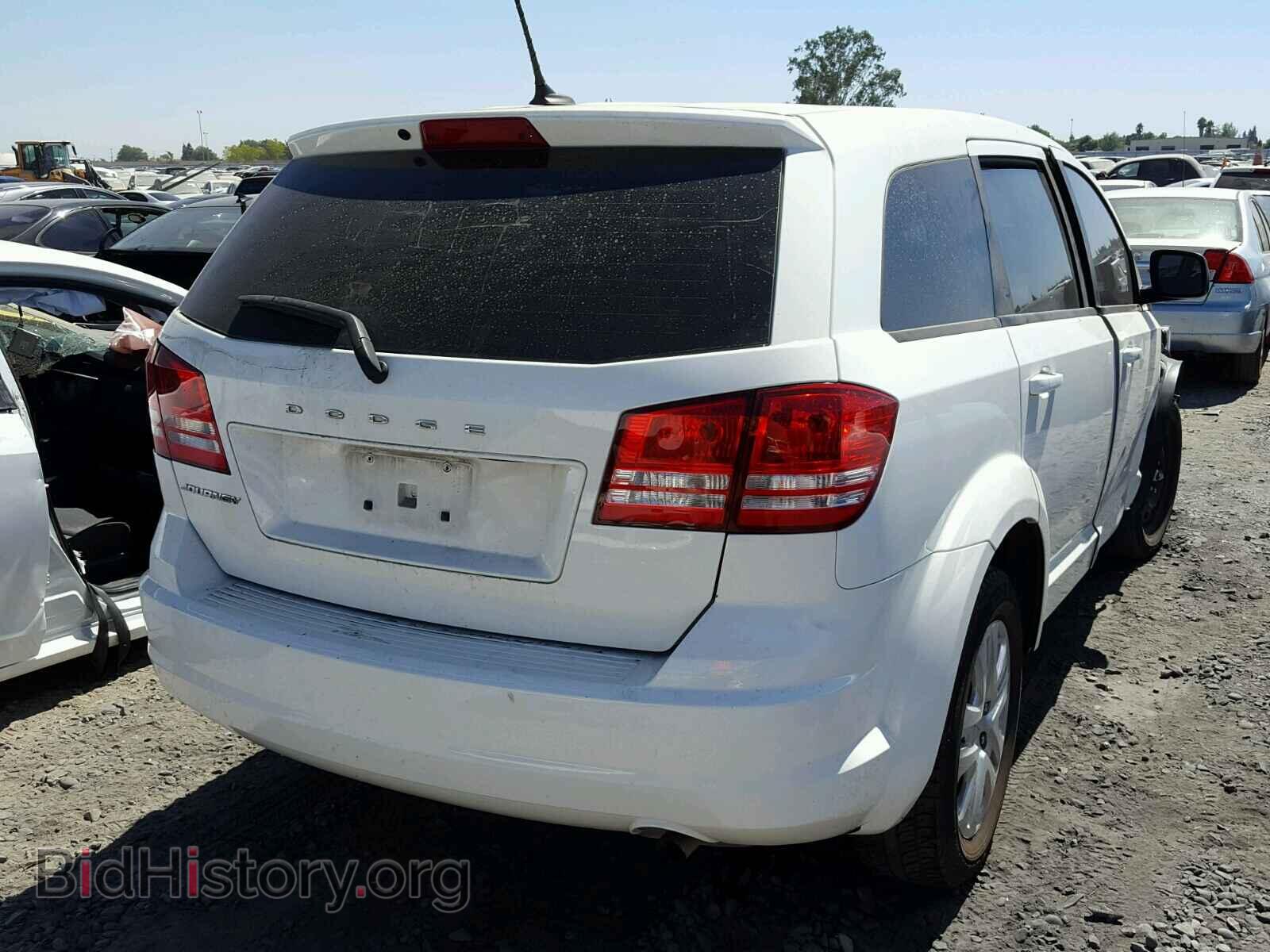 2014 DODGE JOURNEY - VIN: 3C4PDCAB5ET163984 - Фото 4