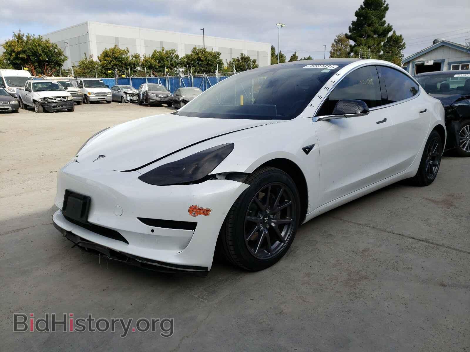2019 TESLA MODEL 3 - VIN: 5YJ3E1EBXKF511363 - Фото 2