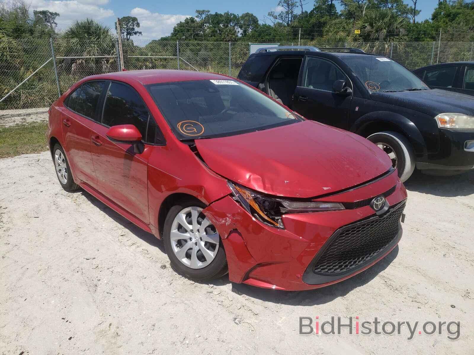 Photo JTDEPRAE3LJ007555 - TOYOTA COROLLA 2020