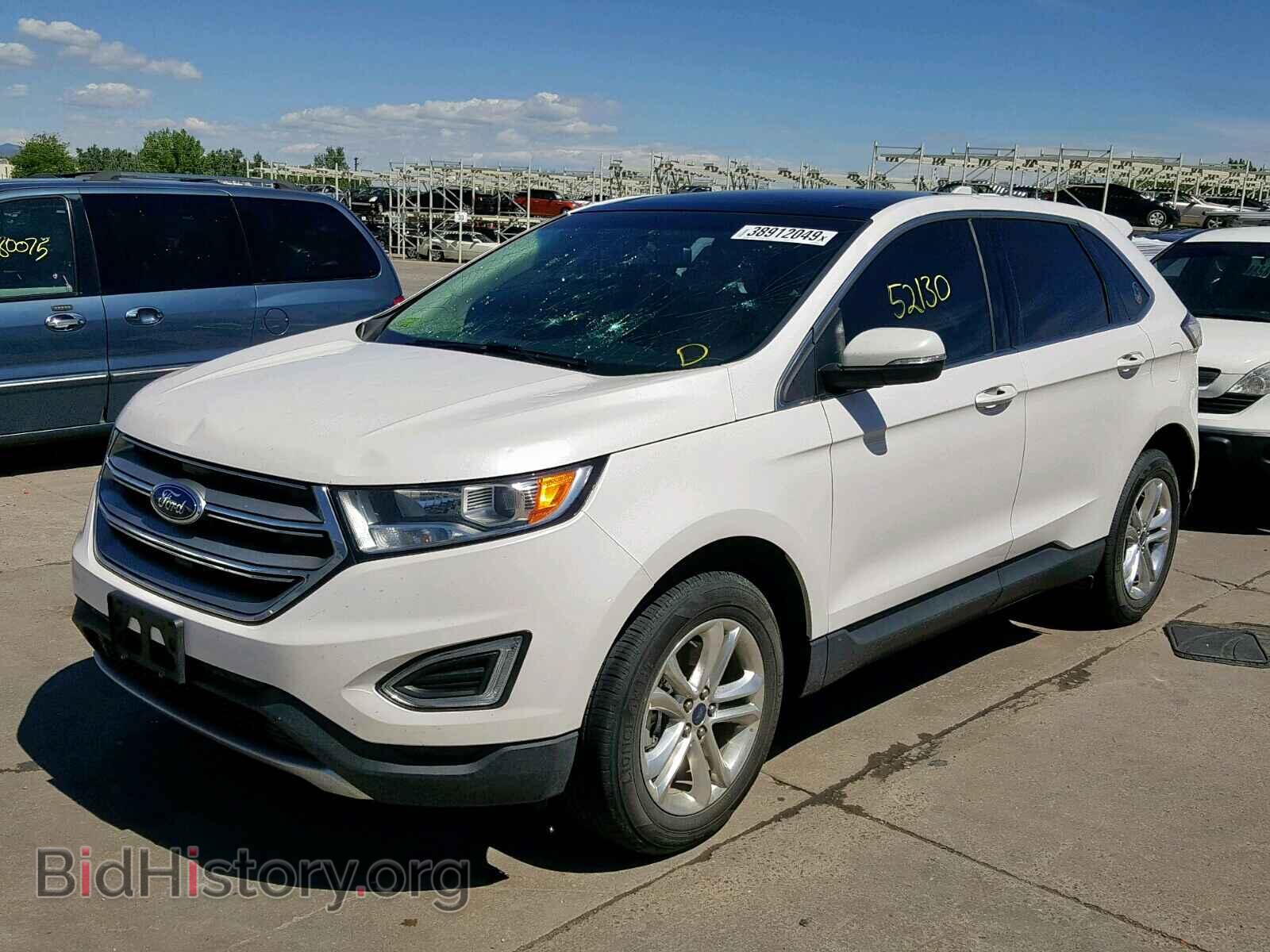 2015 FORD EDGE SEL - VIN: 2FMTK4J89FBB77765 - Photo 2