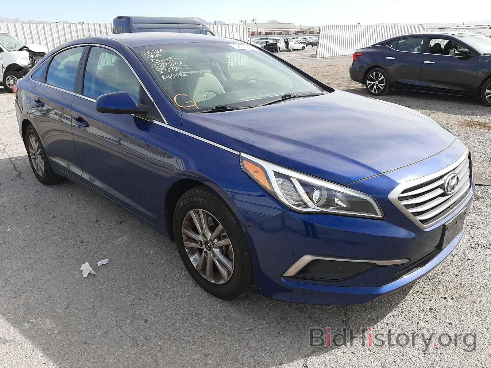 Photo 5NPE24AF2HH518572 - HYUNDAI SONATA 2017