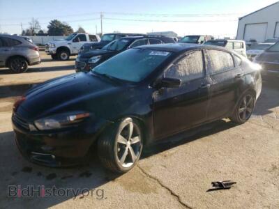 2015 Dodge DART GT, black — VIN 1C3CDFEB7FD345983, Copart