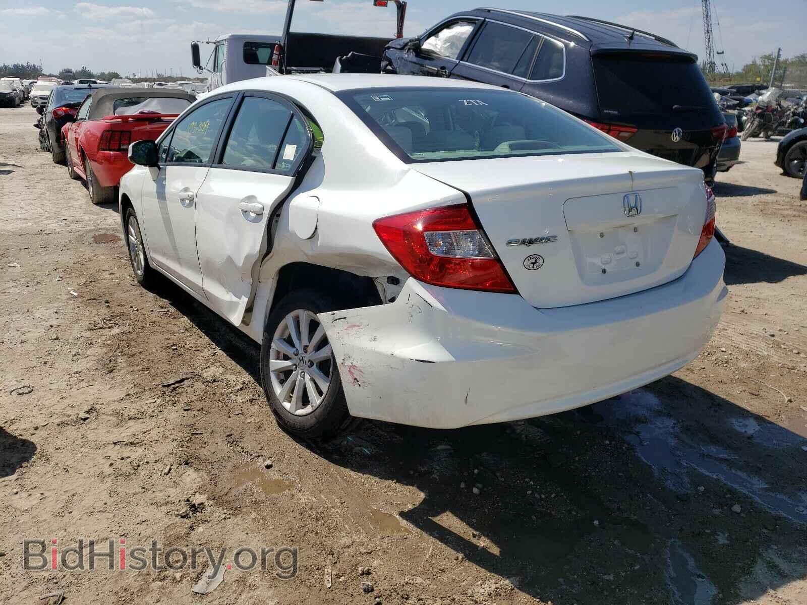 2012 HONDA CIVIC - VIN: 19XFB2F83CE388771 - Фото 3