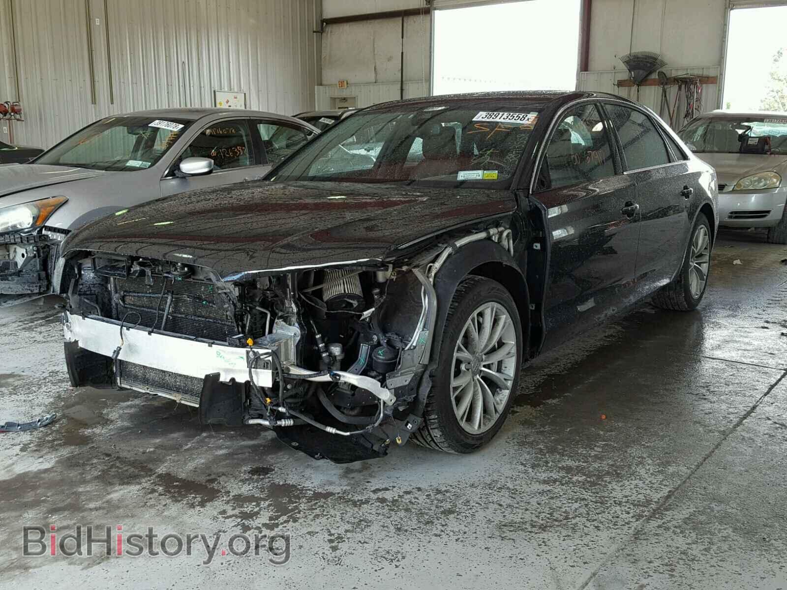 2012 AUDI A8 - VIN: WAURVAFD4CN012522 - Фото 2