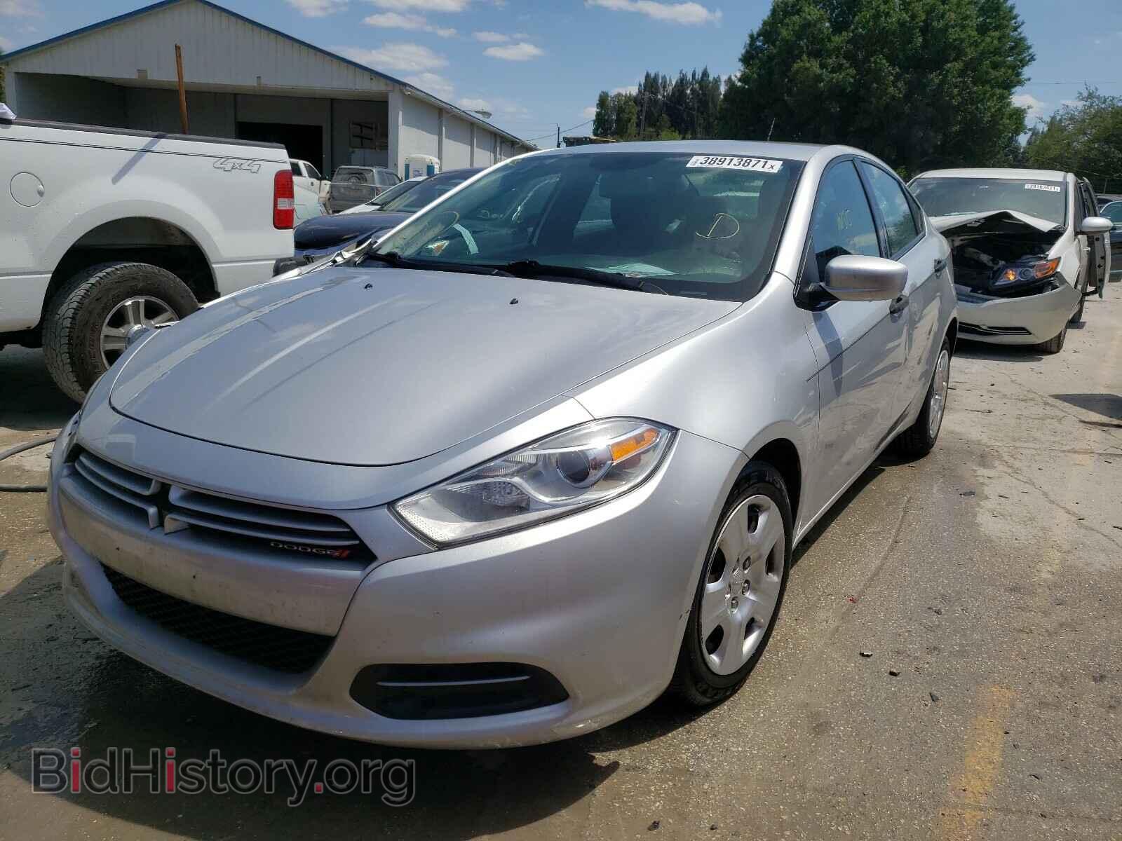 2013 DODGE DART - VIN: 1C3CDFAA3DD197812 - Фото 2