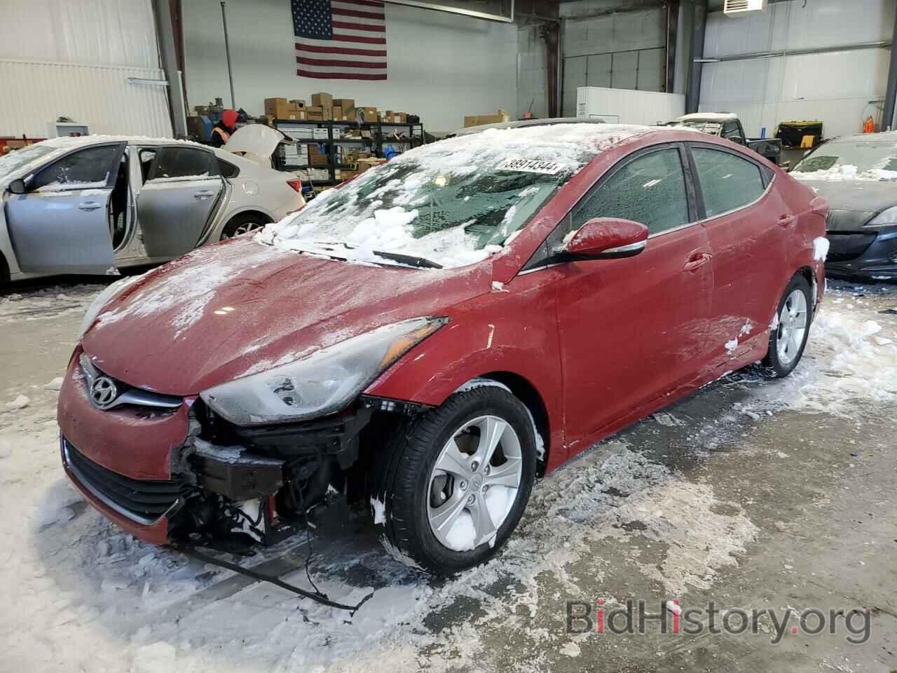 Photo KMHDH4AE3GU603230 - HYUNDAI ELANTRA 2016