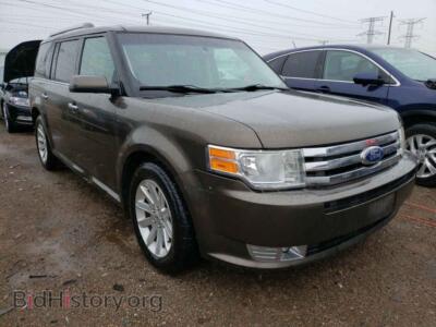 2011 Ford FLEX FLEX SEL, коричневый — VIN 2FMHK6CC5BBD28954, Copart