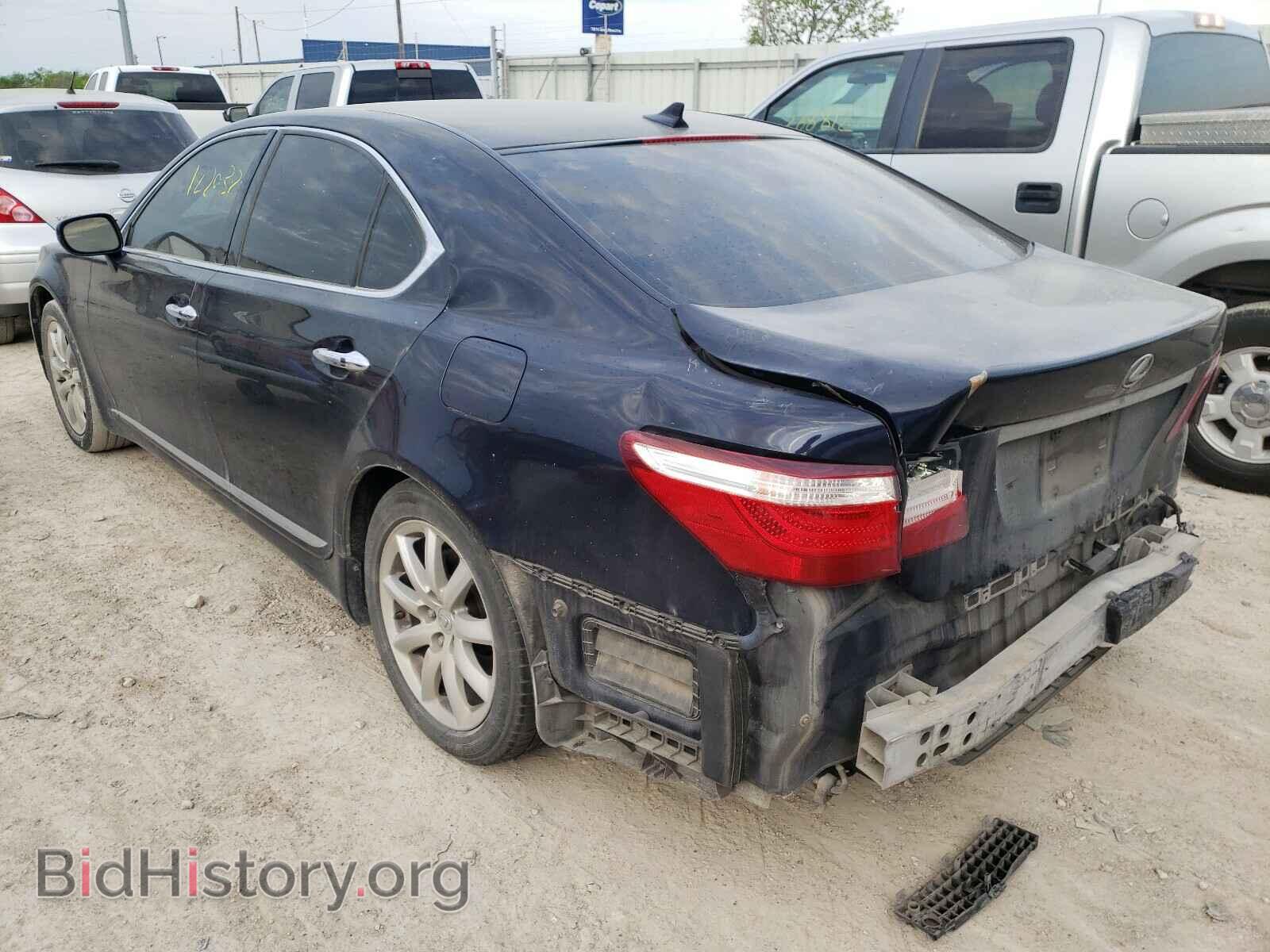 2007 LEXUS LS460 - VIN: JTHBL46F775040123 - Фото 3