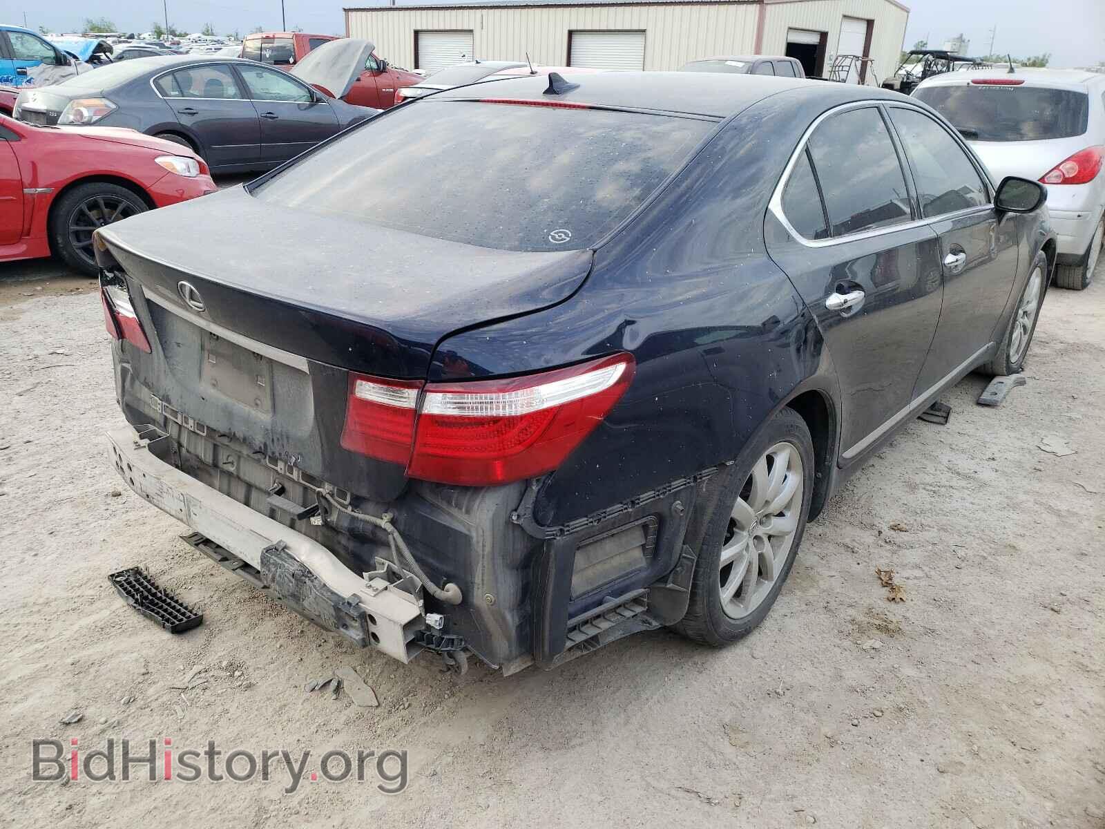 2007 LEXUS LS460 - VIN: JTHBL46F775040123 - Фото 4