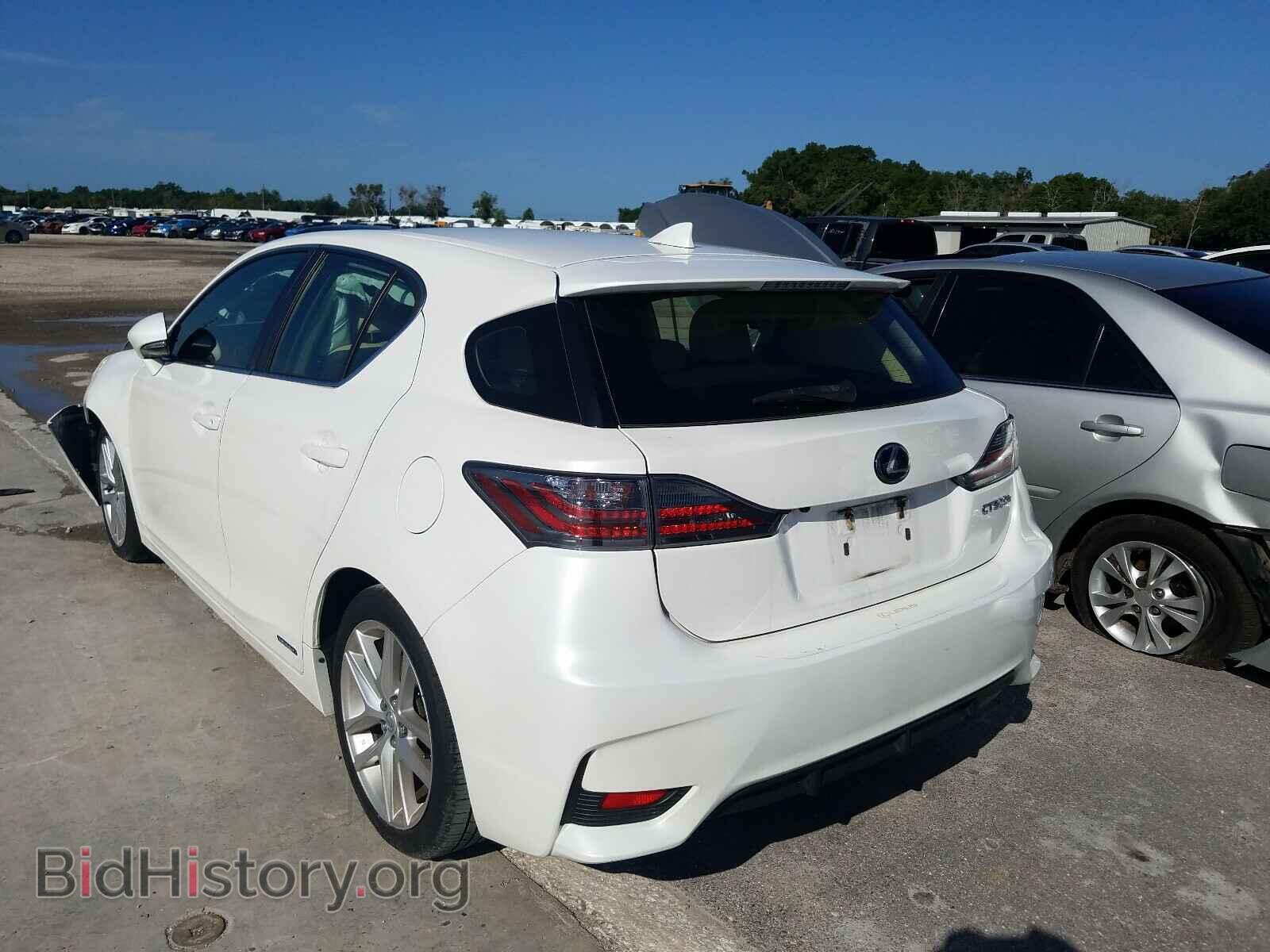 2014 LEXUS CT 200 - VIN: JTHKD5BH0E2188509 - Фото 3