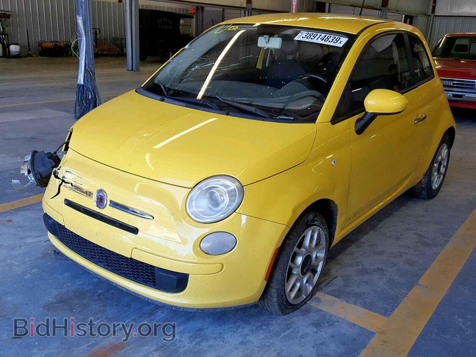 2012 FIAT 500 - VIN: 3C3CFFAR0CT127127 - Photo 2