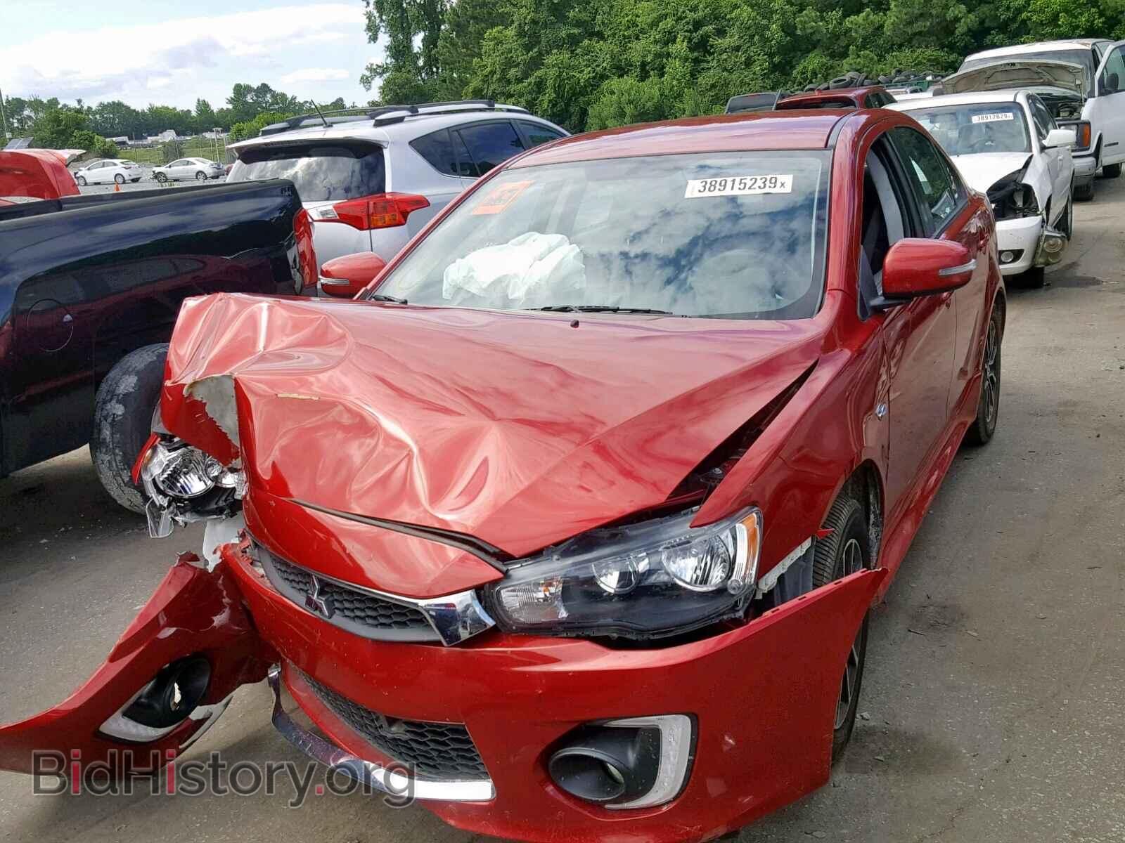 2017 MITSUBISHI LANCER - VIN: JA32U2FU6HU005886 - Фото 2