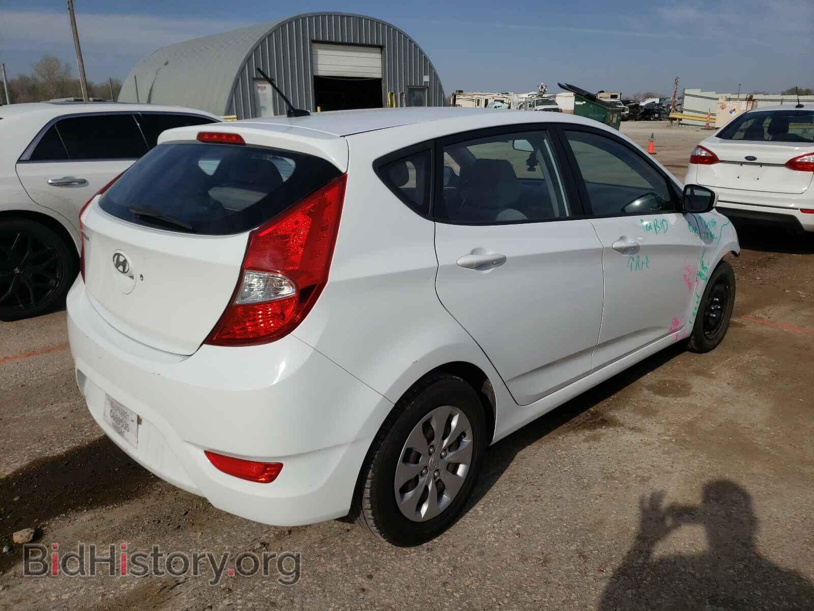 2016 HYUNDAI ACCENT - VIN: KMHCT5AE7GU268019 - Фото 4