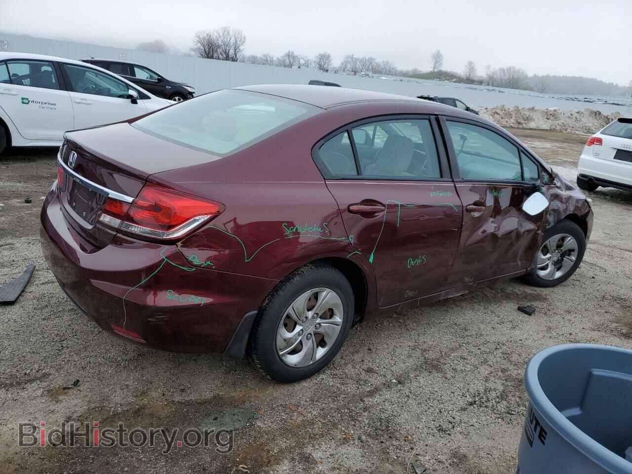 2013 HONDA CIVIC - VIN: 19XFB2F59DE090734 - Фото 3